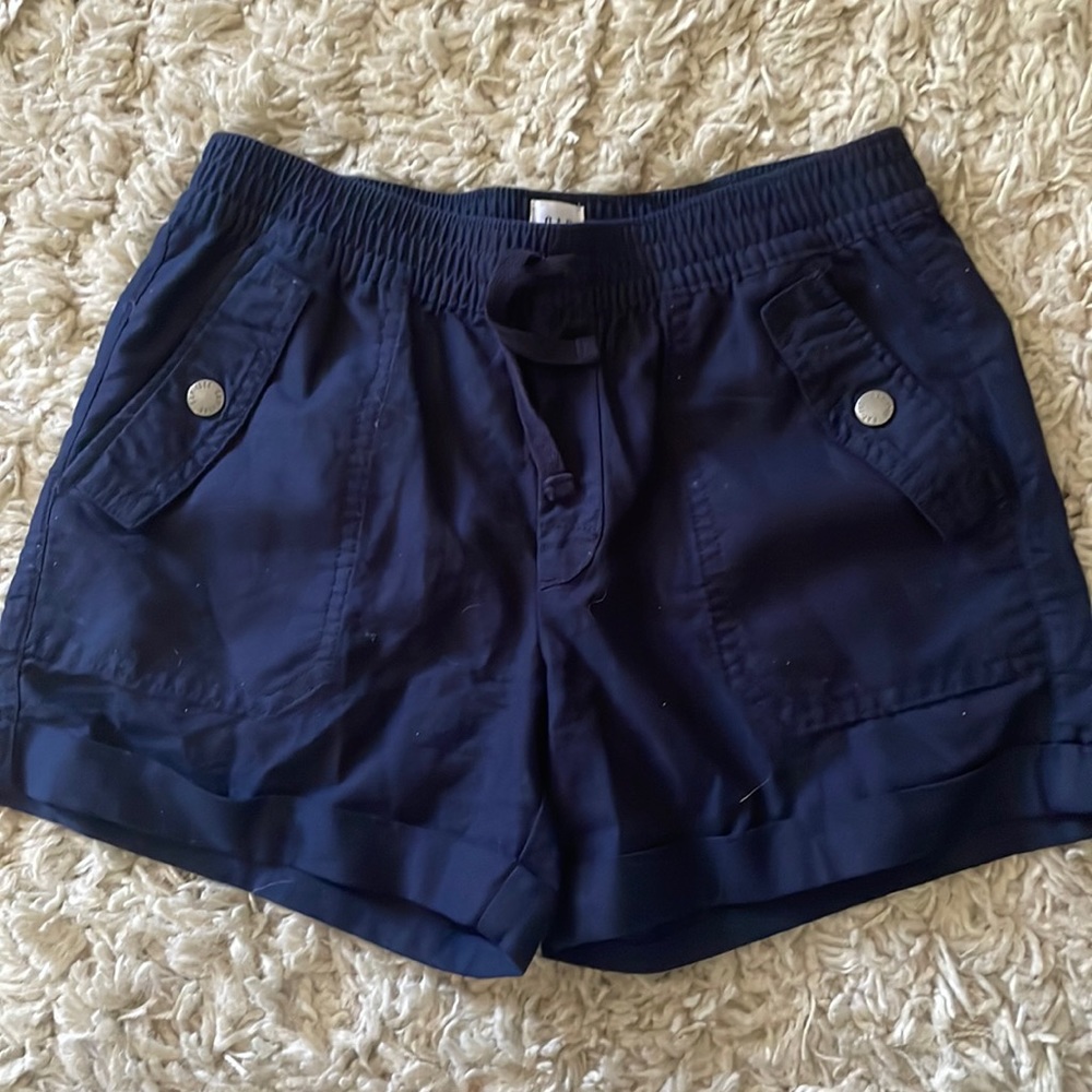 Gap Kids Navy Blue Shorts; Size L